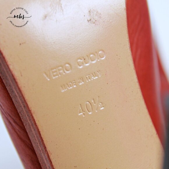 Nicholas Kirkwood Heeled Booties Brown Women EU 40.5 US 9-9.5 - Picture 13 of 15